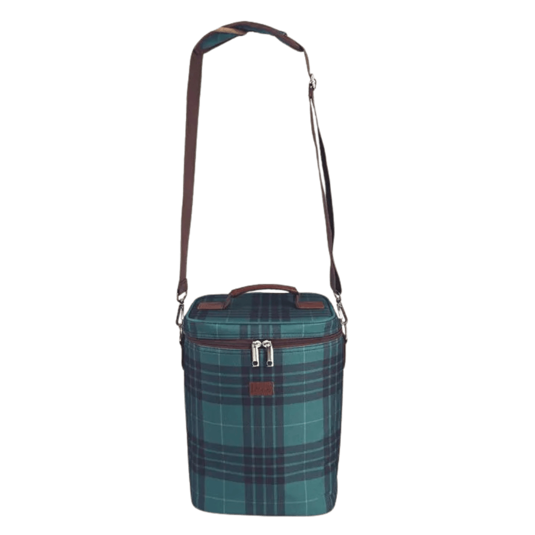 Bolsa Térmica A\Casa Poliéster 12L Verde para 12 Garrafas